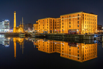 Albert Dock Reflections 