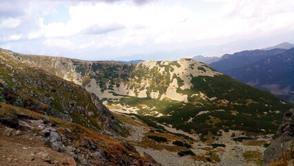 view of the mountains