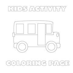 Kids Activity Coloring page