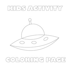 Fototapeta premium Kids Activity Coloring page