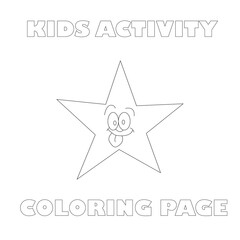 Kids Activity Coloring page
