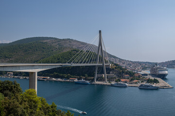 Franjo Tudjman bridge croatia