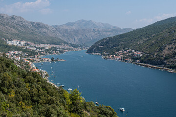 Fototapeta na wymiar Adriatic Sea in Mokosica Croatia
