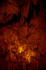 Stalagtites Hang From Mammoth Cave