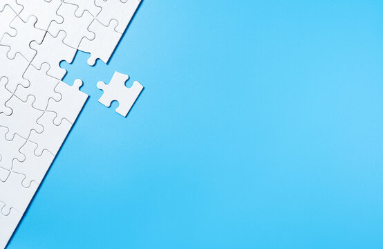 Puzzle with missing piece