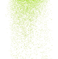 Sago seeds flying explosion, green grain wave floating. Abstract cloud fly splash in air. Green colored Sago seeds is material food. White background Isolated high speed shutter, freeze stop motion