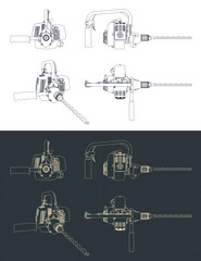 Hammer drill blueprints