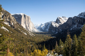 Tunnel view of Yosemite Valley