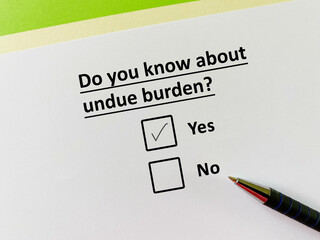 Questionnaire about social issues