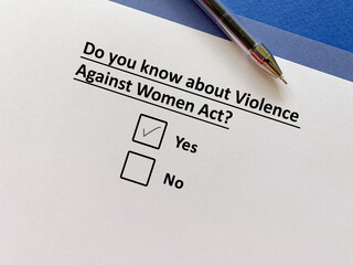 Questionnaire about social issues