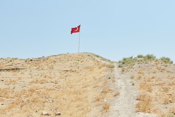 The Ancient Citadel Mound of Harran in Southeast Turkey