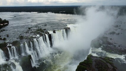 waterfall on the river