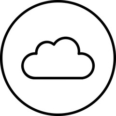 cloud icon, stock vector, logo isolated on white background..eps