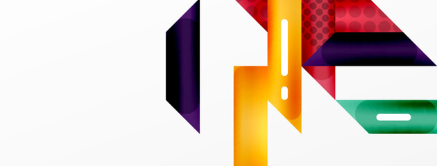 Background minimal geometric composition. Lines design vector illustration for wallpaper banner background or landing page