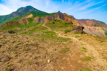 新緑の磐梯山