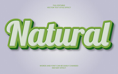Natural Text Effect