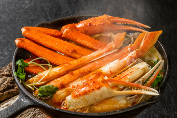かに料理　Japanese food, typical crab dish