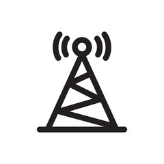 Naklejka premium Network Signal Icon