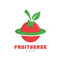 Fruitverse logo design vector for your brand or business