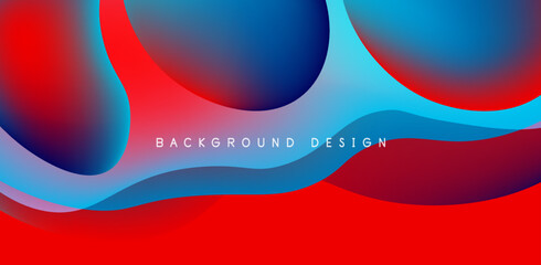 Fluid waves abstract background for covers, templates, flyers, placards, brochures, banners