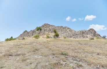 Naklejka premium North Macedonia's Kokino Observatory, One of the World's Oldest Astronomical Observatories