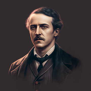 Retrato de Juan Pablo Duarte, padre de la patria, Fundador de la trinitaria en Rep&uacute;blica Dominicana,. Digital art