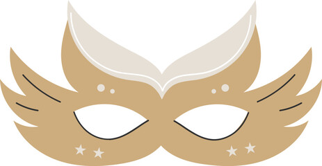 Party mask illustration