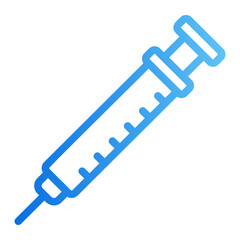 syringe gradient icon