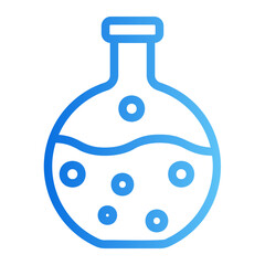 beaker gradient icon