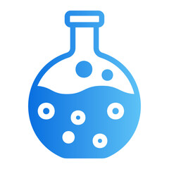 beaker gradient icon