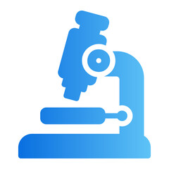 microscope gradient icon