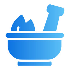 mortar gradient icon