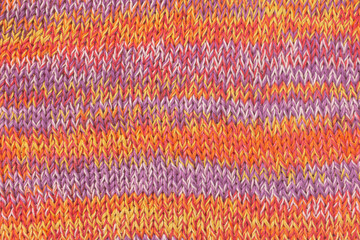 手編みセーターの模様 秋 / Hand-knit sweater pattern Autumn