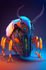 Robotic Cyborg Beetle
