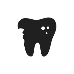 Tooth icon vector design illustration