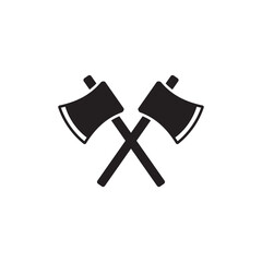 ax icon , camping icon vector