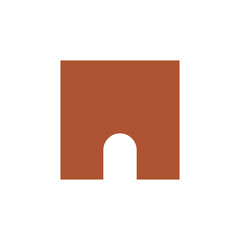 Bohemian Abstract Door Shape