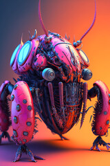 Pinky Robotic beetle