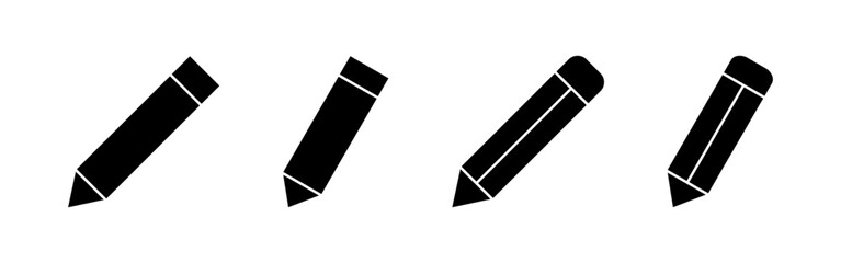 Pencil icon vector for web and mobile app. pen sign and symbol. edit icon vector