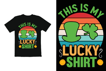 St Patricks Day T Shirt Design  vector. t shirt graphic quots