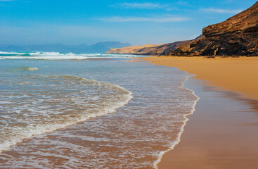 Spanien,Kanarische Inseln,Fuerteventura,Jandia,Strand von Cofete,