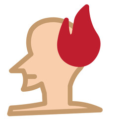 Burn Flat Icon