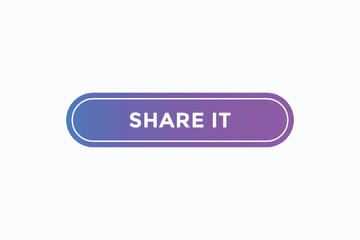 share it button vectors.sign label speech bubble share it
