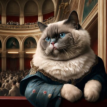 Parliament Cat