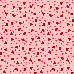 Valentine's day vector in seamless pattern, Seamless pattern for decoration