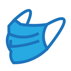 Obraz premium Mask Flat Icon