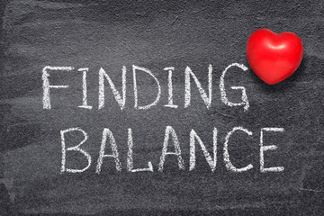 finding balance heart