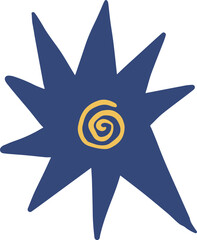 Decoration Hand Drawn Abstract Vector