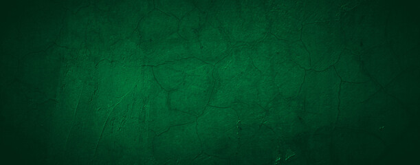 Abstract green grunge wall texture background