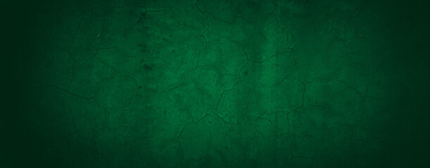 Abstract green grunge wall texture background